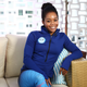 Gabby Douglas visits the Citi Terrace at the USA House at Colegio Sao Paulo on Aug. 5, 2016, in Rio de Janeiro.
Joe Scarnici/Getty Images